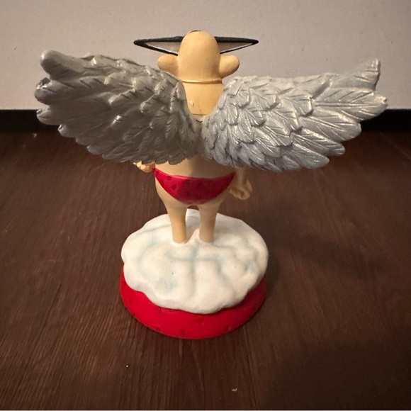 Heavenly Angel Grandpa Figurine With I'll Wear What I Want, 5.75" - Picture 3 of 3